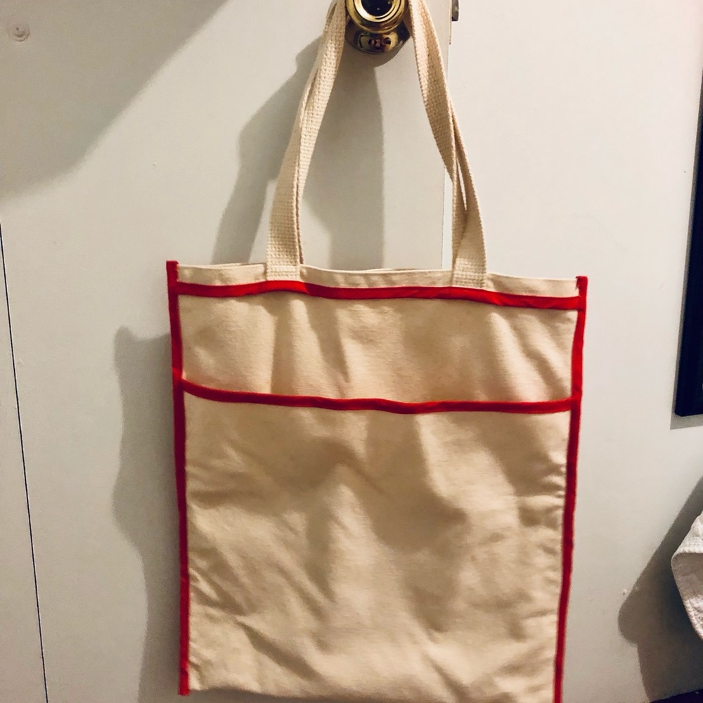 Handmade canvas tote bag - Picture 2 of 9